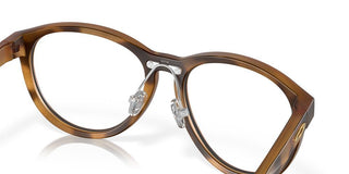Oakley AGLOW OY 8027D YOUNG children Brown Geometric Eyeglasses