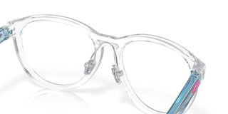 Oakley AGLOW OY 8027D YOUNG children Transparent Geometric Eyeglasses