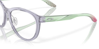 Oakley AGLOW OY 8027D YOUNG children Transparent Geometric Eyeglasses