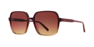 GARRETT LEIGHT AGNES SUN unisex Red Oversize Sunglasses