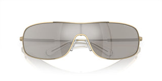 Michael Kors AIX MK 1139 women Gold Shield Sunglasses