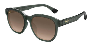 Maui Jim Akahai Af Mj0646sa Men Grey Geometric Sunglasses