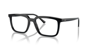 Ray-ban Alain Rx 7239 Unisex Black Geometric Eyeglasses