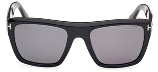 Tom Ford ALBERTO FT 1077-N men Black Squared Sunglasses