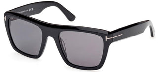 Tom Ford ALBERTO FT 1077-N men Black Squared Sunglasses