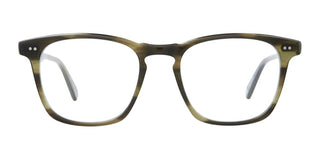 Garrett Leight Alder Unisex Green Squared Eyeglasses