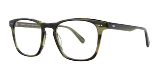Garrett Leight Alder Unisex Green Squared Eyeglasses