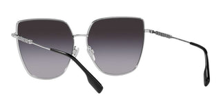 Burberry ALEXIS BE 3143 women Silver Squared Sunglasses