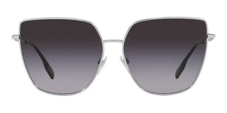 Burberry ALEXIS BE 3143 women Silver Squared Sunglasses