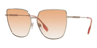 Burberry ALEXIS BE 3143 women Gold Squared Sunglasses