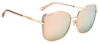 Jimmy Choo ALEXIS/S women Rose gold Butterfly Sunglasses
