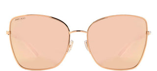 Jimmy Choo ALEXIS/S women Rose gold Butterfly Sunglasses