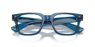 Oliver Peoples Alfrey Ov 5570u Men Blue Squared Eyeglasses