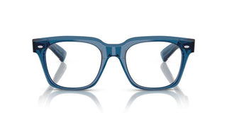 Oliver Peoples Alfrey Ov 5570u Men Blue Squared Eyeglasses