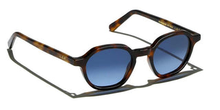 L.G.R ALGIERS SUN unisex Havana Geometric Sunglasses