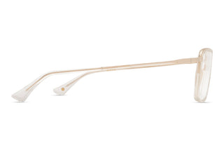 Dita Alluvian Opt Unisex Gold Squared Eyeglasses