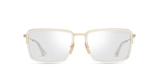 Dita Alluvian Opt Unisex Gold Squared Eyeglasses