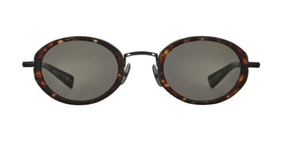 GARRETT LEIGHT ALPER SUN unisex Havana Oval Sunglasses