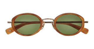 GARRETT LEIGHT ALPER SUN unisex Havana Oval Sunglasses