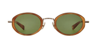 GARRETT LEIGHT ALPER SUN unisex Havana Oval Sunglasses
