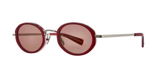 GARRETT LEIGHT ALPER SUN unisex Red Oval Sunglasses