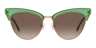 Kate Spade ALVI/G/S women Green Cat Eye Sunglasses