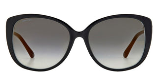 Jimmy Choo ALY/F/S women Black Cat Eye Sunglasses