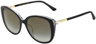 Jimmy Choo ALY/F/S women Black Cat Eye Sunglasses