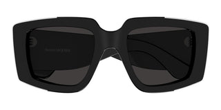 Alexander McQueen AM0446S women Black Geometric Sunglasses