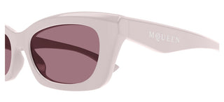 Alexander Mcqueen Am0474s Women Pink Squared Sunglasses