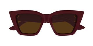 Alexander Mcqueen Am0507s Women Red Cat Eye Sunglasses