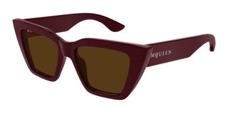 Alexander Mcqueen Am0507s Women Red Cat Eye Sunglasses