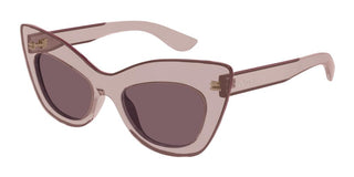 Alexander McQueen AM0516S women Pink Cat Eye Sunglasses