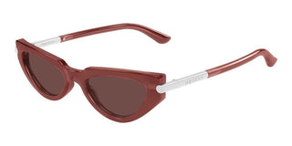 Alexander Mcqueen Am0520s Women Red Cat Eye Sunglasses