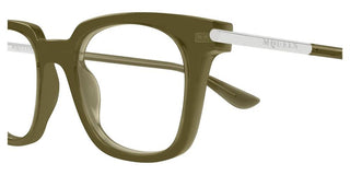 Alexander Mcqueen Am0521o Unisex Green Squared Eyeglasses