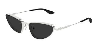 Alexander Mcqueen Am0522s Women Black Cat Eye Sunglasses