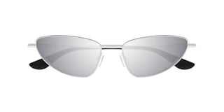 Alexander McQueen AM0522S women Silver Cat Eye Sunglasses