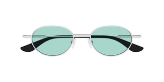 Alexander McQueen AM0523S unisex Silver Oval Sunglasses