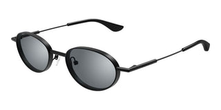 Alexander Mcqueen Am0523s Unisex Black Oval Sunglasses