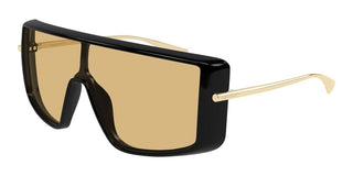 Alexander McQueen AM0524S unisex Black Shield Sunglasses