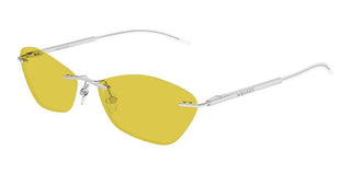 Alexander McQueen AM0525S unisex Silver Geometric Sunglasses