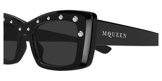Alexander McQueen AM0526S women Black Butterfly Sunglasses