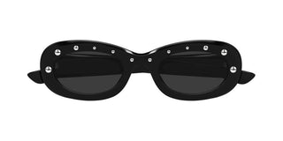 Alexander McQueen AM0527S women Black Round Sunglasses