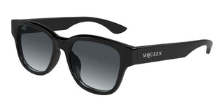 Alexander McQueen AM0528SA unisex Black Squared Sunglasses