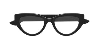 Alexander McQueen AM0529O women Black Cat Eye Eyeglasses