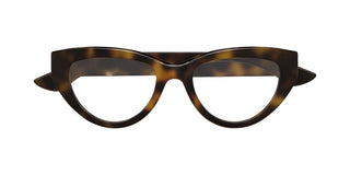 Alexander McQueen AM0529O women Havana Cat Eye Eyeglasses