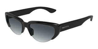 Alexander McQueen AM0533S women Black Cat Eye Sunglasses