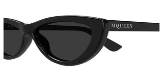 Alexander McQueen AM0535S women Black Cat Eye Sunglasses