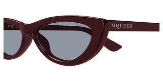 Alexander McQueen AM0535S women Red Cat Eye Sunglasses