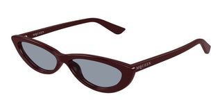 Alexander McQueen AM0535S women Red Cat Eye Sunglasses